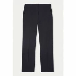 Jigsaw Black Fluid Twill Palmer Trousers 5 Jigsaw Black Fluid Twill Palmer Trousers -Jigsaw store unnamed file 812