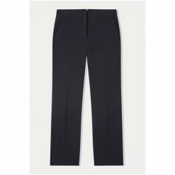 Jigsaw Black Fluid Twill Palmer Trousers 6 Jigsaw Black Fluid Twill Palmer Trousers -Jigsaw store unnamed file 813