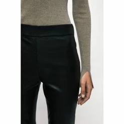 Jigsaw Black Stretch Leather Leggings -Jigsaw store unnamed file 829