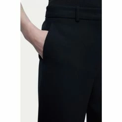 Jigsaw Blue Nevis Wool Twill Trousers -Jigsaw store unnamed file 863