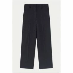 Jigsaw Grey Nevis Brushed Flannel Trousers 5 Jigsaw Grey Nevis Brushed Flannel Trousers -Jigsaw store unnamed file 870