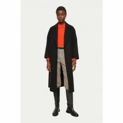 Jigsaw Nevis Graphic Check Black Trousers 2 Jigsaw Nevis Graphic Check Black Trousers -Jigsaw store unnamed file 902