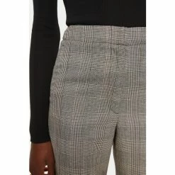Jigsaw Grey British Check Hale Trousers 3 Jigsaw Grey British Check Hale Trousers -Jigsaw store unnamed file 909