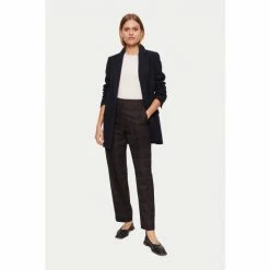 Jigsaw Purple Nevis Check Trousers -Jigsaw store unnamed file 920