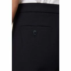 Jigsaw Blue Modern Crepe Crop Straight Trousers -Jigsaw store unnamed file 945